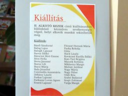 2024.05.31. -II. Alkotó kezek címmel nyílt kiállítás könyvtárunkban 